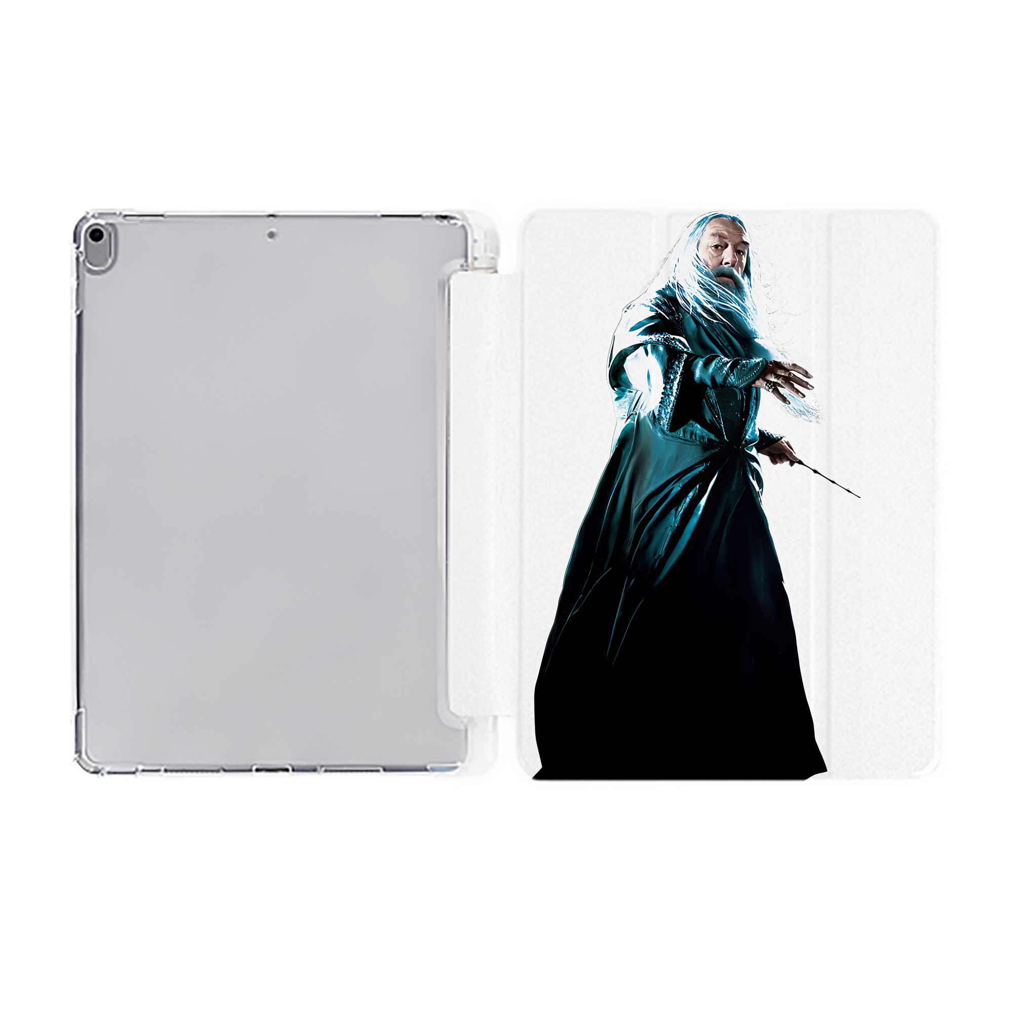 （画像用） Harry Potter ハリー・ポッターシリーズ IPad ケース ペン収納付き 三つ折りスタンド PUレザー×シリコン 対応機種9.5/10.5/10.9インチ